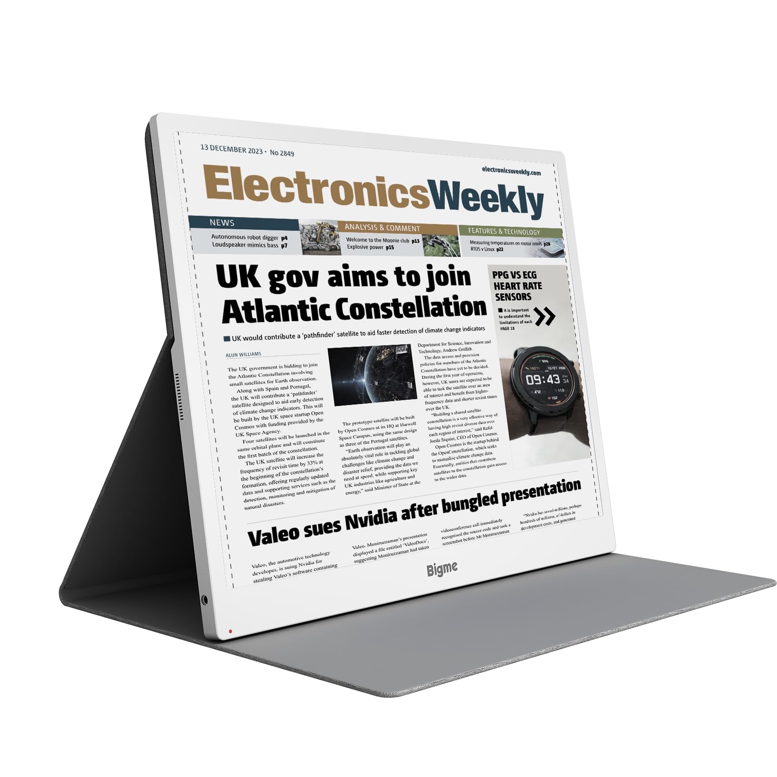 Bigme B13 13.3 Color ePaper モニター Bigme B13 – World's First 13.3-inch Color e-Paper Monitor